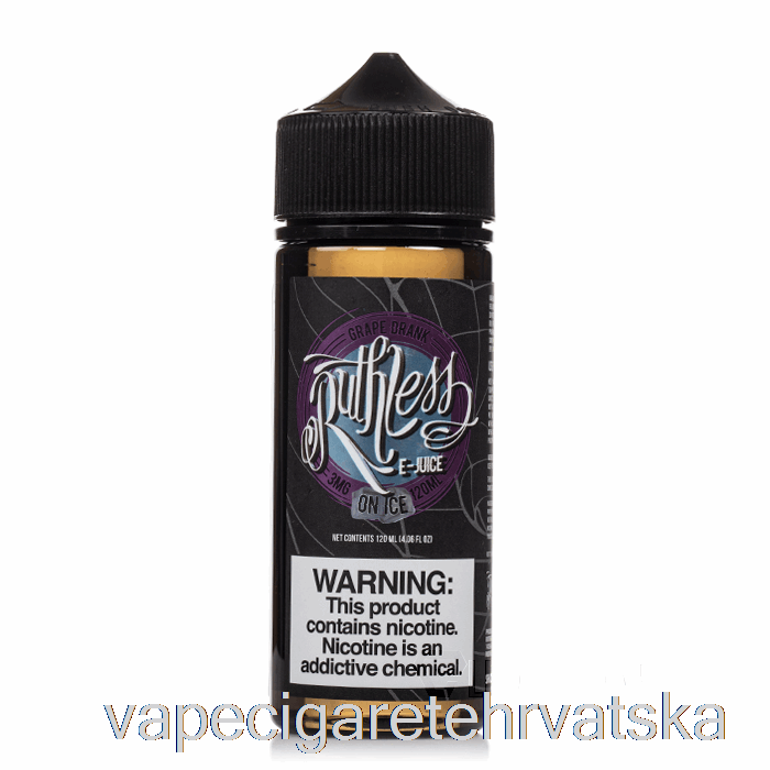 Vape Hrvatska Grožđe Pio Na Ledu - Nemilosrdna Para - 120ml 0mg